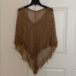 Crochet pancho